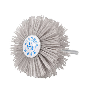 Harfington Abrasive Nylon Wheel Brush with 1/4 inch Shank for Polish Grinder