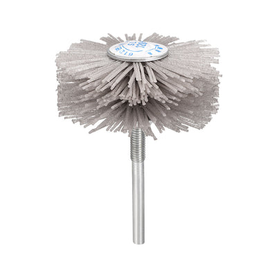 Harfington Abrasive Nylon Wheel Brush with 1/4 inch Shank for Polish Grinder