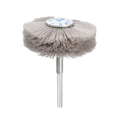 Harfington Abrasive Nylon Wheel Brush with 1/4 inch Shank for Polish Grinder