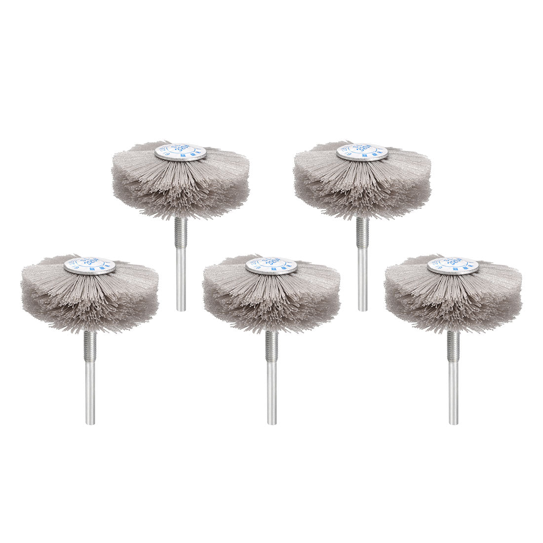 Harfington Abrasive Nylon Wheel Brush with 1/4 inch Shank for Polish Grinder 5pcs