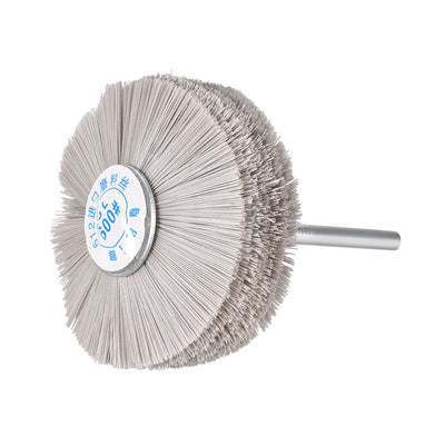 Harfington Abrasive Nylon Wheel Brush with 1/4 inch Shank for Polish Grinder 3pcs
