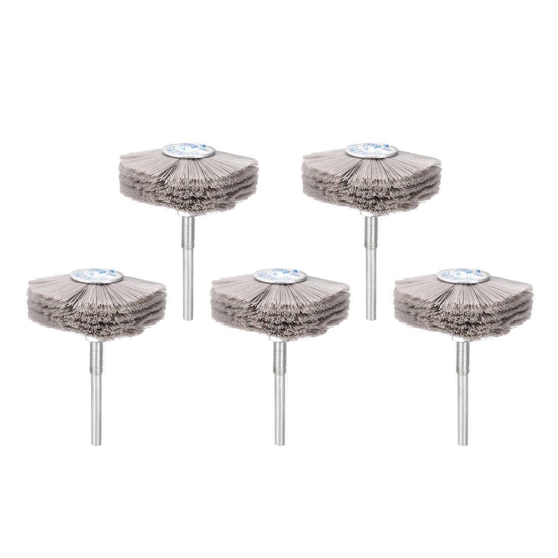 Harfington Abrasive Nylon Wheel Brush with 1/4 inch Shank for Polish Grinder 5pcs