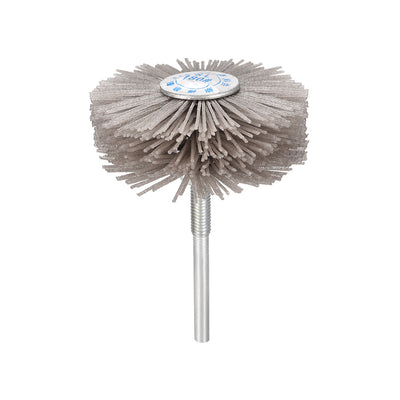 Harfington Abrasive Nylon Wheel Brush with 1/4 inch Shank for Polish Grinder