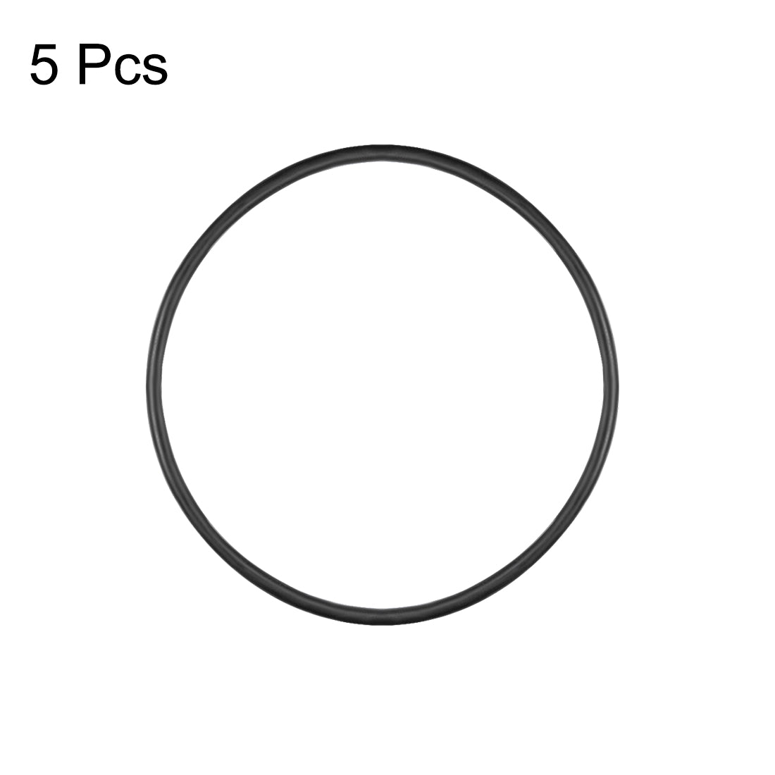 Harfington O-Rings Nitrile Rubber Round Seal Gasket 5Pcs