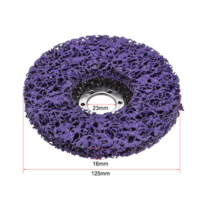 Harfington Nylon Polishing Wheel Buffing Pad Felt Disc Black