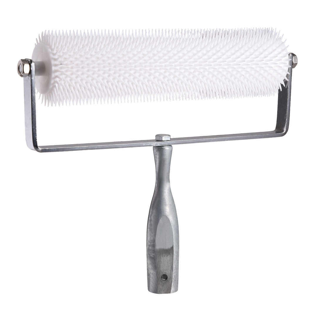 Harfington 10inch Spiked Screeding Compound Roller Latex Floor Self Leveling Screed Spiked Roller 11mm Teeth Height