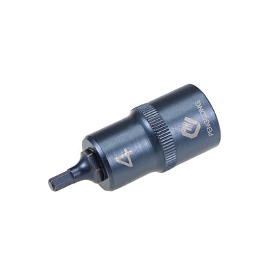 Harfington Drive x Hex Bit Socket, S2 Steel Bits, CR-V Steel Sockets Metric (For Hand Use Only)