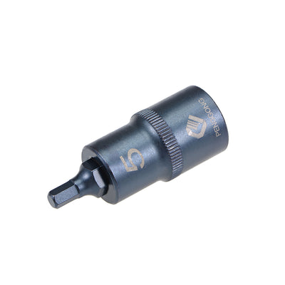 Harfington Drive x Hex Bit Socket, S2 Steel Bits, CR-V Steel Sockets Metric (For Hand Use Only)