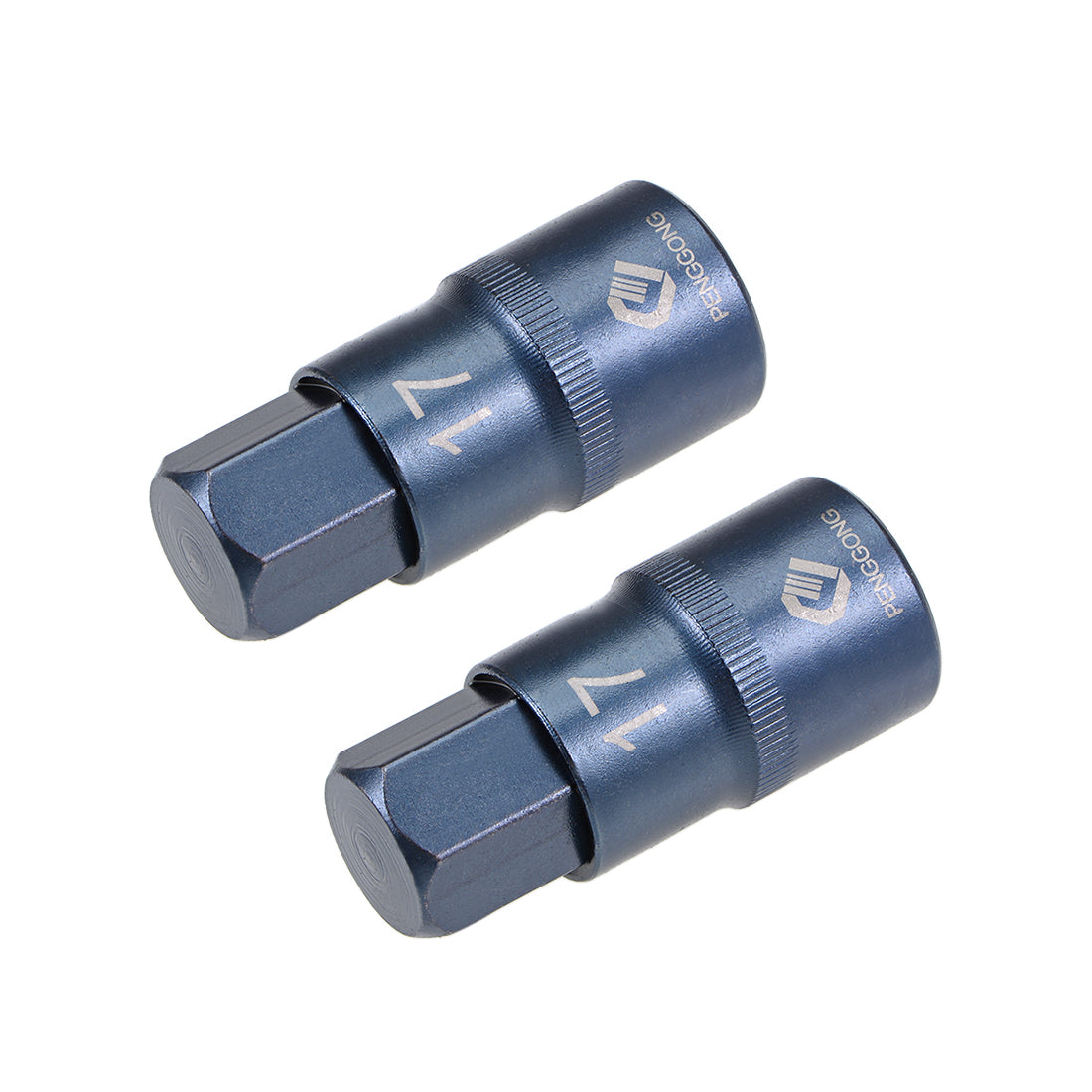 Harfington Drive x Hex Bit Socket, S2 Steel Bits, CR-V Sockets Metric (For Hand Use Only)