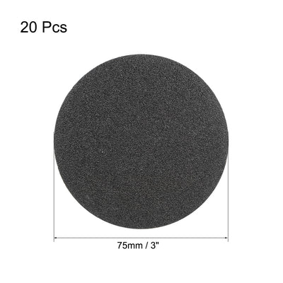 Harfington Wet Dry Disc Hook and Loop Sandpaper Disc Silicon Carbide