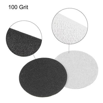 Harfington Wet Dry Disc Hook and Loop Sandpaper Disc Silicon Carbide