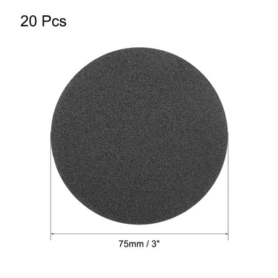 Harfington Wet Dry Disc Hook and Loop Sandpaper Disc Silicon Carbide
