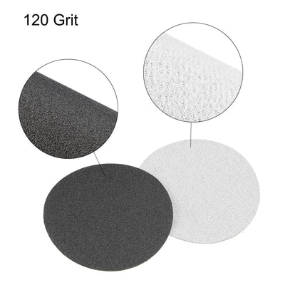 Harfington Wet Dry Disc Hook and Loop Sandpaper Disc Silicon Carbide
