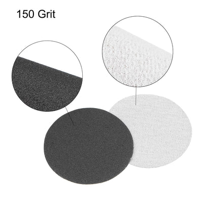 Harfington Wet Dry Disc Hook and Loop Sandpaper Disc Silicon Carbide