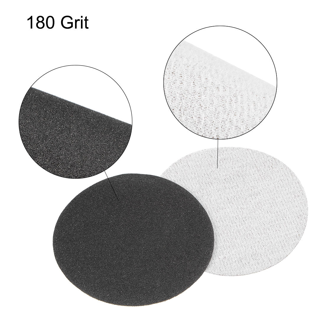 Harfington Wet Dry Disc Hook and Loop Sandpaper Disc Silicon Carbide