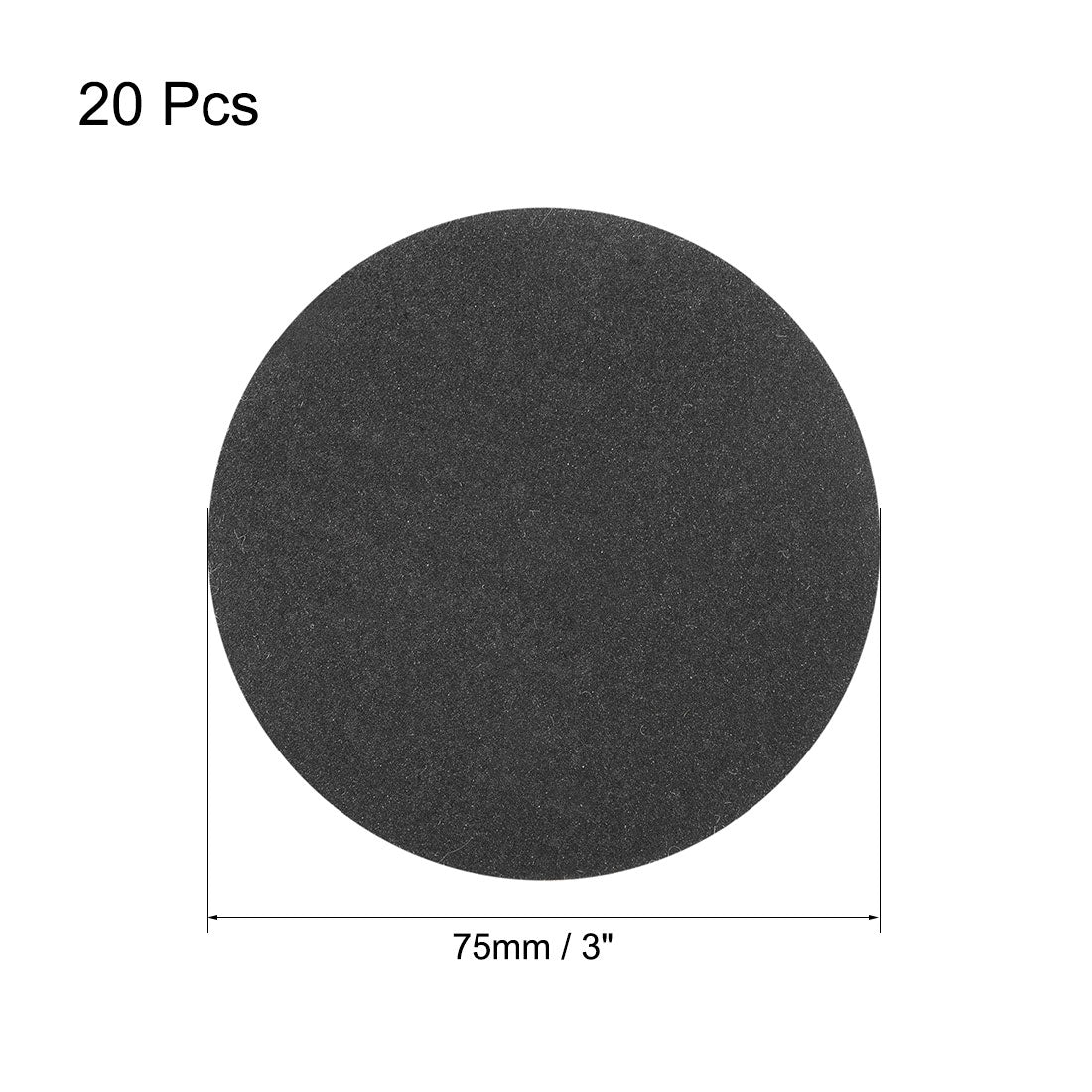 Harfington Wet Dry Disc Hook and Loop Sandpaper Disc Silicon Carbide