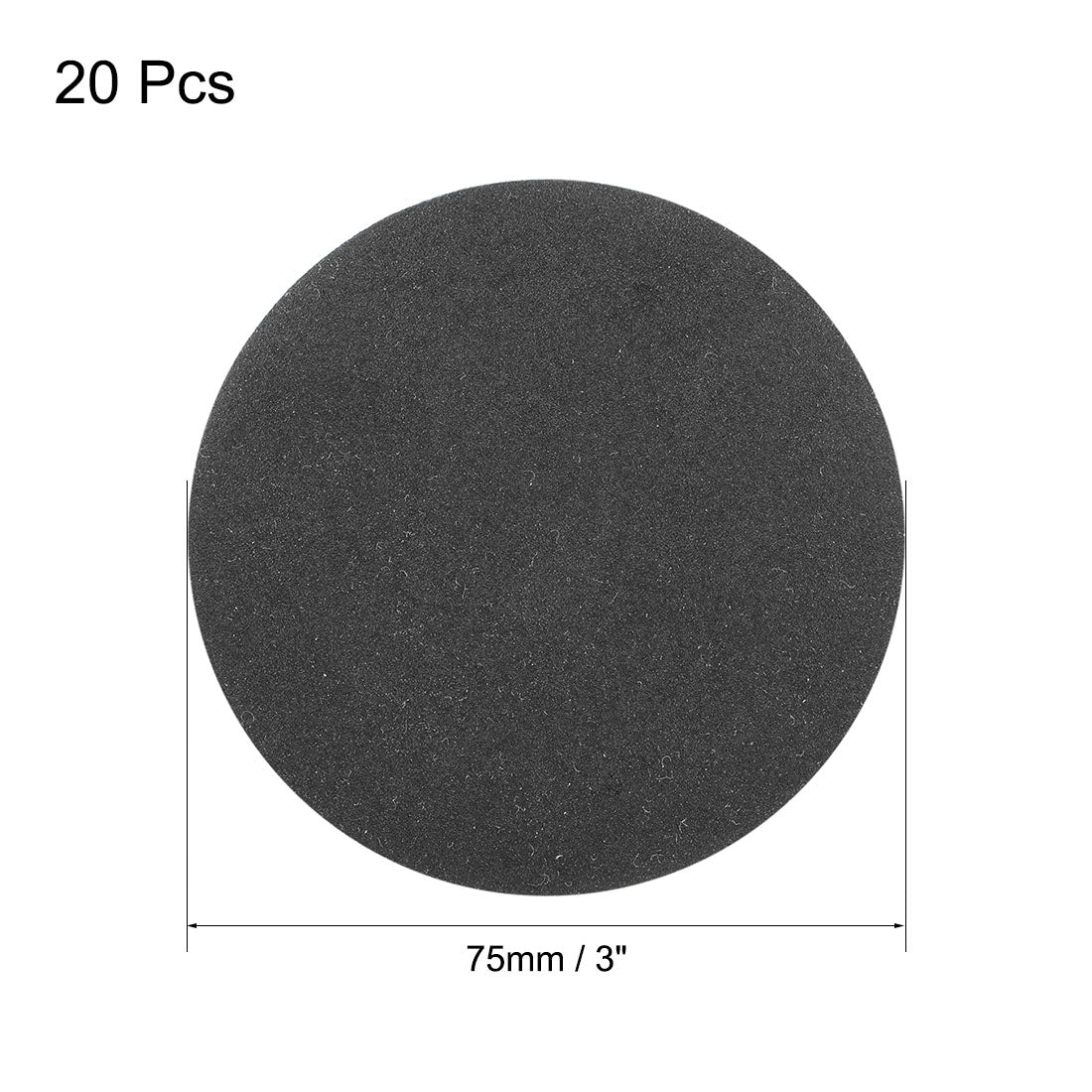 Harfington Wet Dry Disc Hook and Loop Sandpaper Disc Silicon Carbide