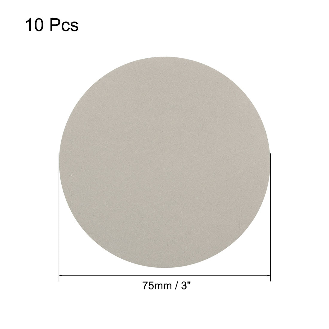 Harfington 3 inch Wet Dry Disc 3000 Grit Hook and Loop Sanding Disc Silicon Carbide 10pcs