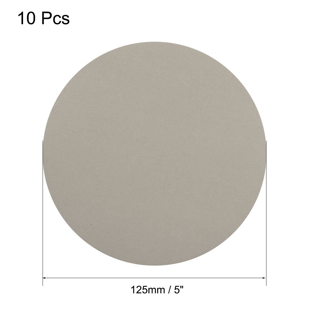 Harfington 5 inch Wet Dry Disc 5000 Grit Hook and Loop Sanding Disc Silicon Carbide 10pcs