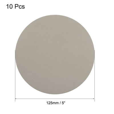 Harfington 5 inch Wet Dry Disc 5000 Grit Hook and Loop Sanding Disc Silicon Carbide 10pcs