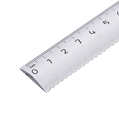 Harfington Measuring Tool Set with Protractor 30/60 45 Degree Triangle Ruler 15cm Straight Ruler Plastic