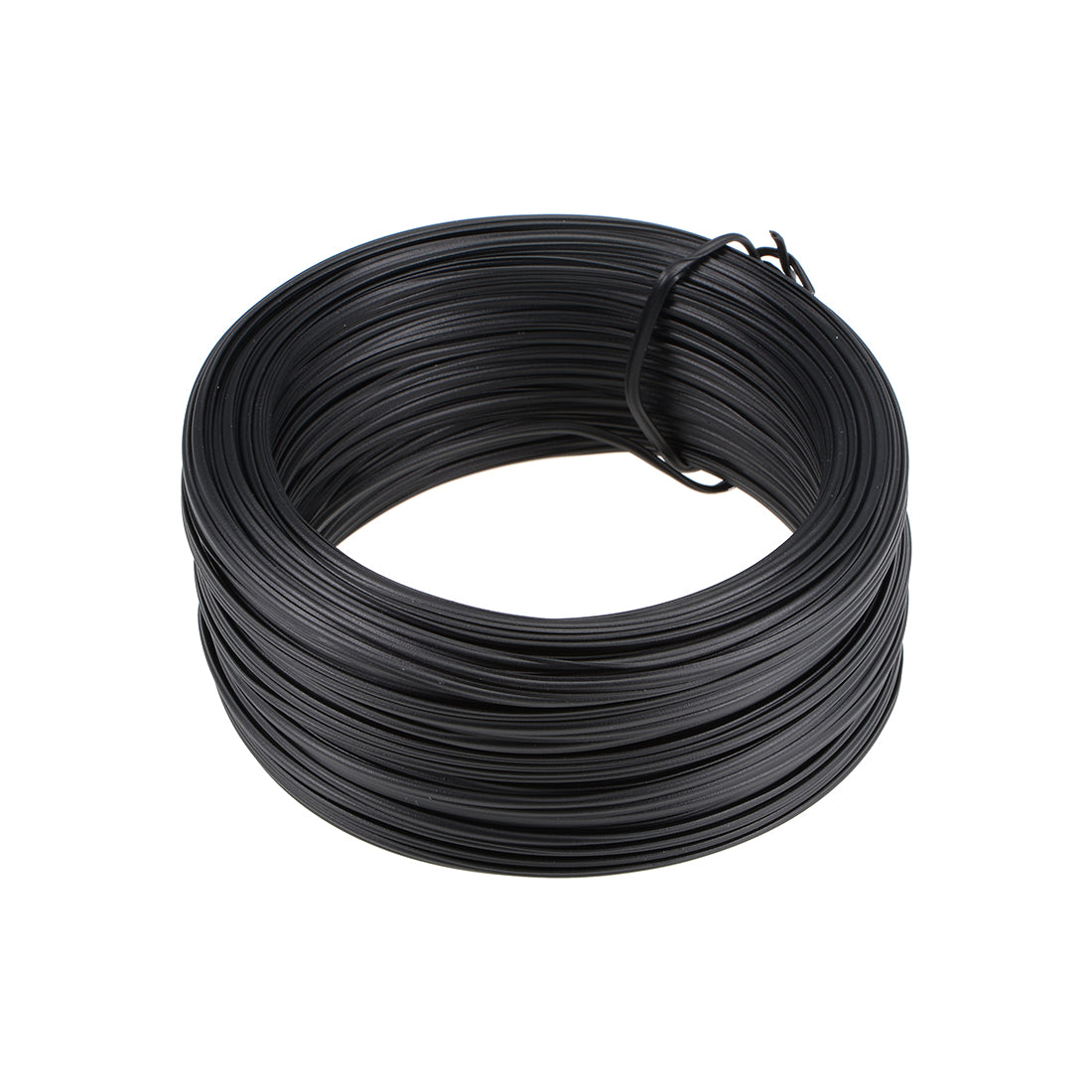 Harfington 138 Feet Plastic Twist Ties Reusable Cable Cord Wire Ties Black