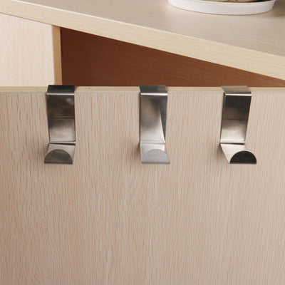 Harfington 12pcs Z Shaped Hook Stainless Steel for Kitchenware Pot Utensil Coat Holder