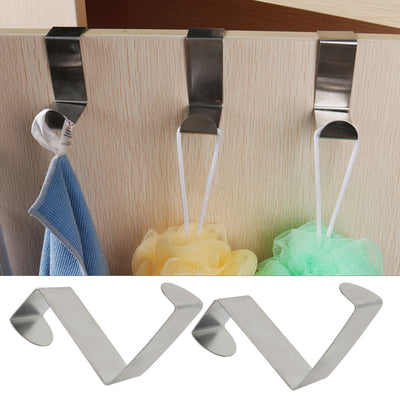 Harfington 12pcs Z Shaped Hook Stainless Steel for Kitchenware Pot Utensil Coat Holder