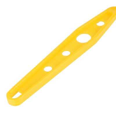 Harfington Mini Paint Roller Frame 2 Inches Plastic Grip for Wall Painting Repair, Yellow