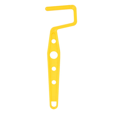 Harfington Mini Paint Roller Frame 2 Inches Plastic Grip for Wall Painting Repair, Yellow