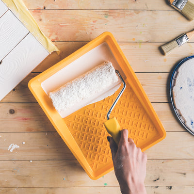 Harfington Paint Roller Cover 2 Inch 5cm Mini Acrylic Fiber Brush for Household Wall Painting Treatment 12pcs