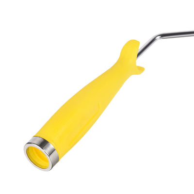 Harfington 4 Wire Cage Paint Roller Frame 9 Inch Thread Handle for Wall Repair Painting