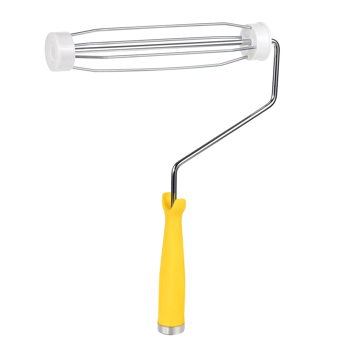 Harfington 4 Wire Cage Paint Roller Frame 9 Inch Thread Handle for Wall Repair Painting