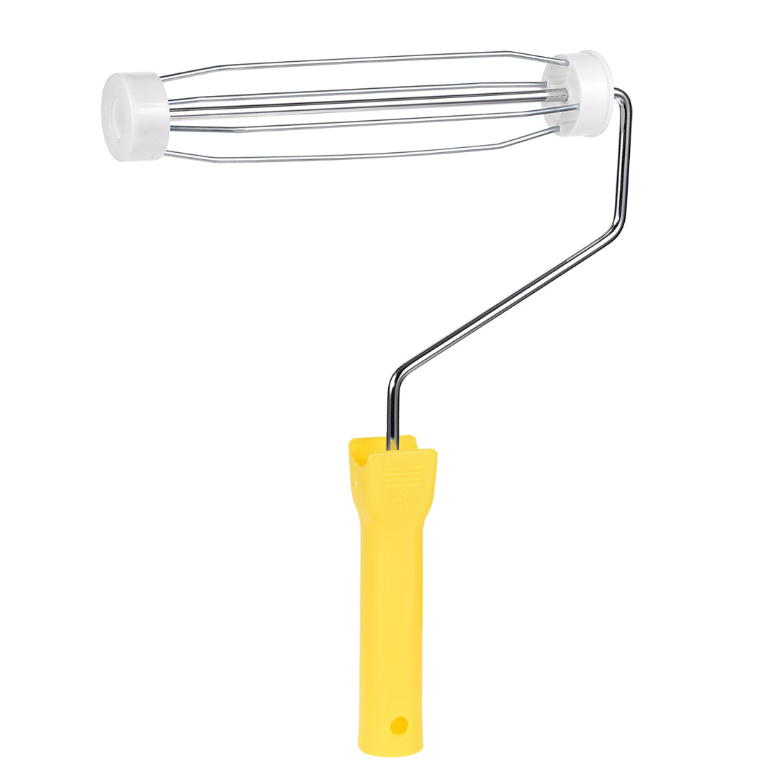 Harfington 4 Wire Cage Paint Roller Frame 9 Inch Plastic Handle for Wall Repair Painting