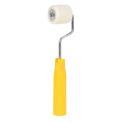 Harfington Wool Paint Roller Brush 3cm for Household Wall Painting Treatment with Plastic Handle