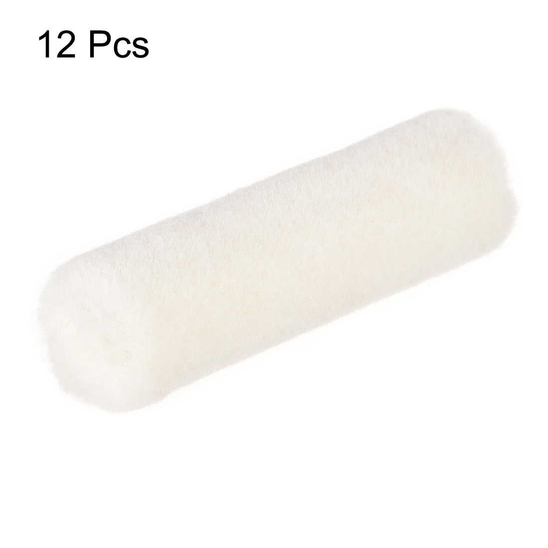 Harfington Paint Roller Cover 3 Inch 76mm Mini Wool Brush for Household Wall Painting Treatment 12pcs