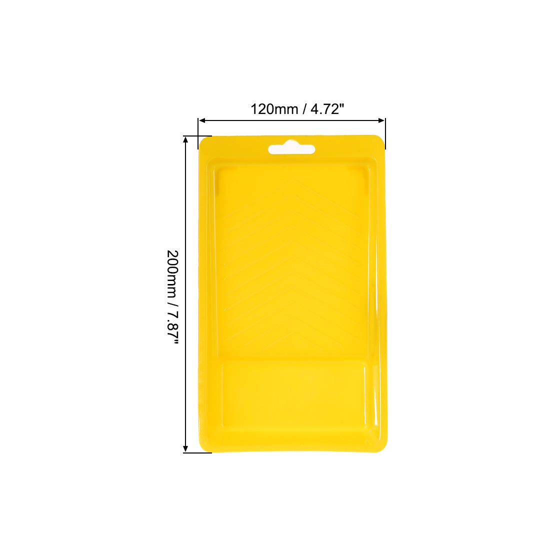 Harfington 2xPaint Roller Brush 3 Inch for Household Wall Painting Treatment with 1xPlastic Handle and 1xTray