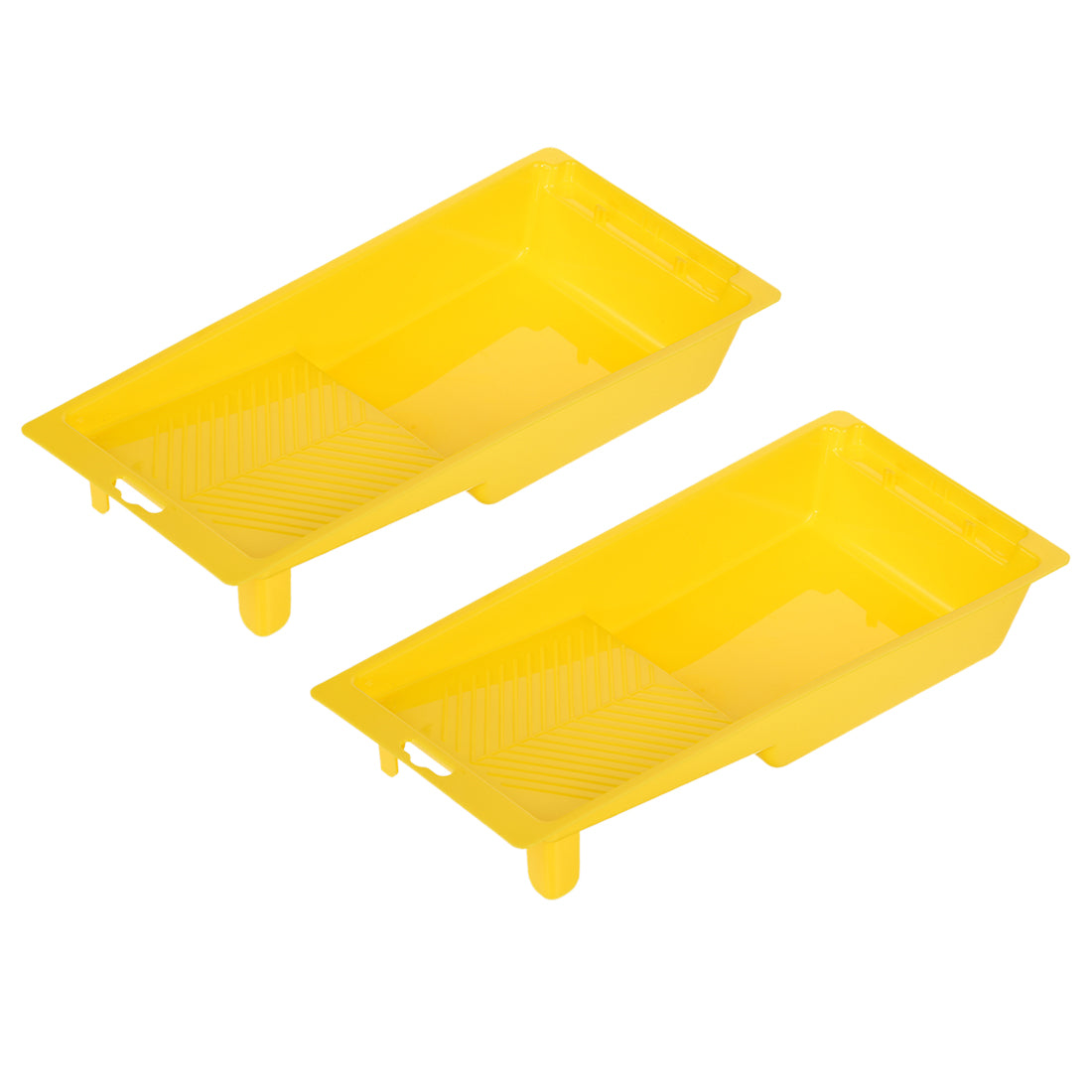 Harfington 4 Inch PP Paint Roller Tray, Built for 4-Inch Roller Brushes 2Pcs