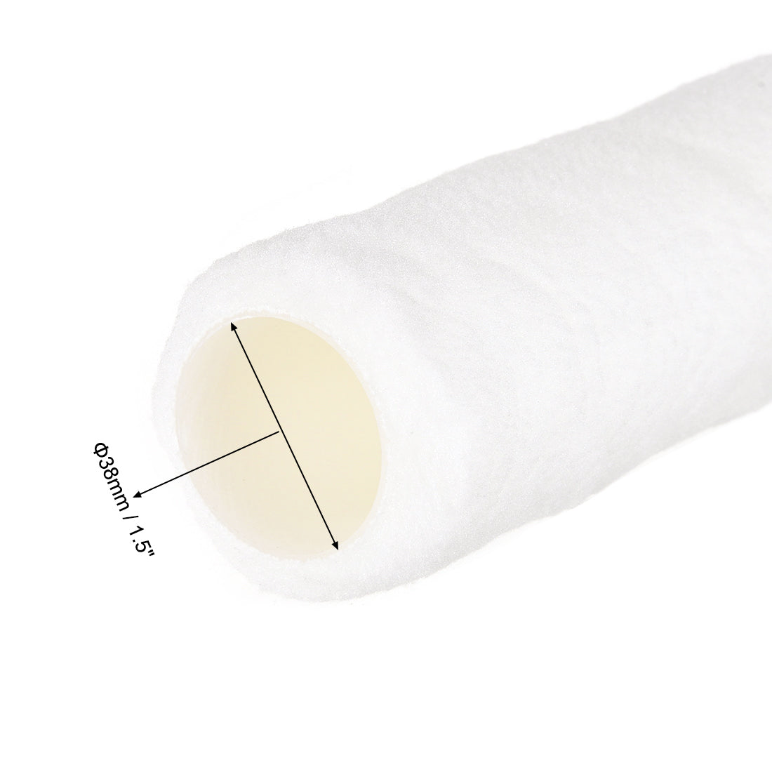 Harfington Paint Roller Cover 9 Inch 230mm Polyester Brush for Household Wall Painting Treatment 4pcs