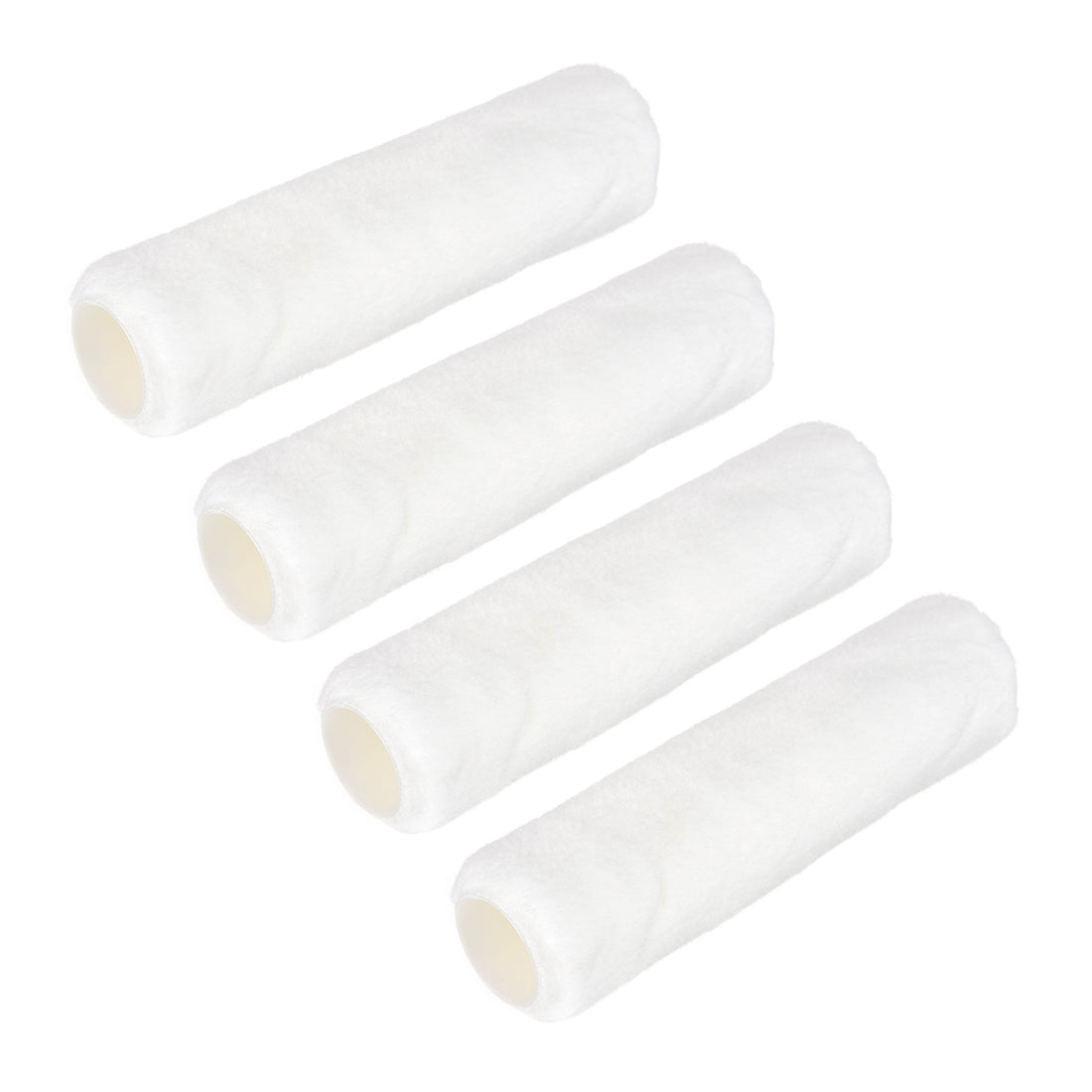 Harfington Paint Roller Cover 9 Inch 230mm Polyester Brush for Household Wall Painting Treatment 4pcs