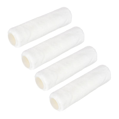 Harfington Paint Roller Cover 9 Inch 230mm Polyester Brush for Household Wall Painting Treatment 4pcs