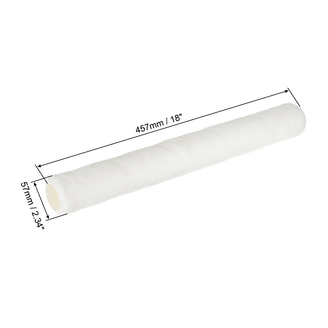 Harfington Paint Roller Cover 18 Inch 457mm Polyester Brush for Household Wall Painting Treatment