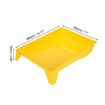 Harfington Paint Roller Kit,3 In / 9 In Roller for Household Wall Painting Treatment with Tray and Brush