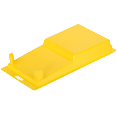 Harfington Paint Roller Kit, 4 Inch 4xWool Paint Roller Covers, 1xPaint Roller Frame, 1xPaint Roller Tray, 7Pcs