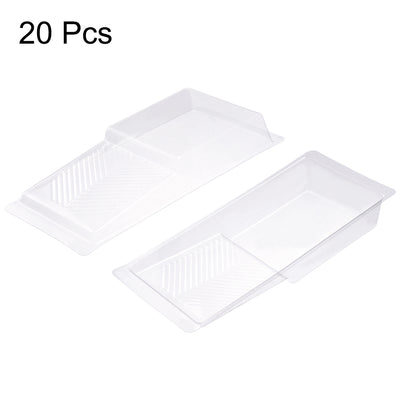 Harfington 4 Inch Paint Roller Tray, Material PP Built for 4-Inch Roller Brushes 20pcs
