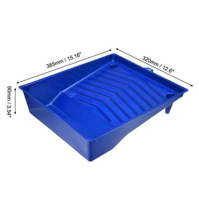 Harfington 11 Inch Blue PP Paint Roller Tray, Built for 11-Inch Roller Brushes