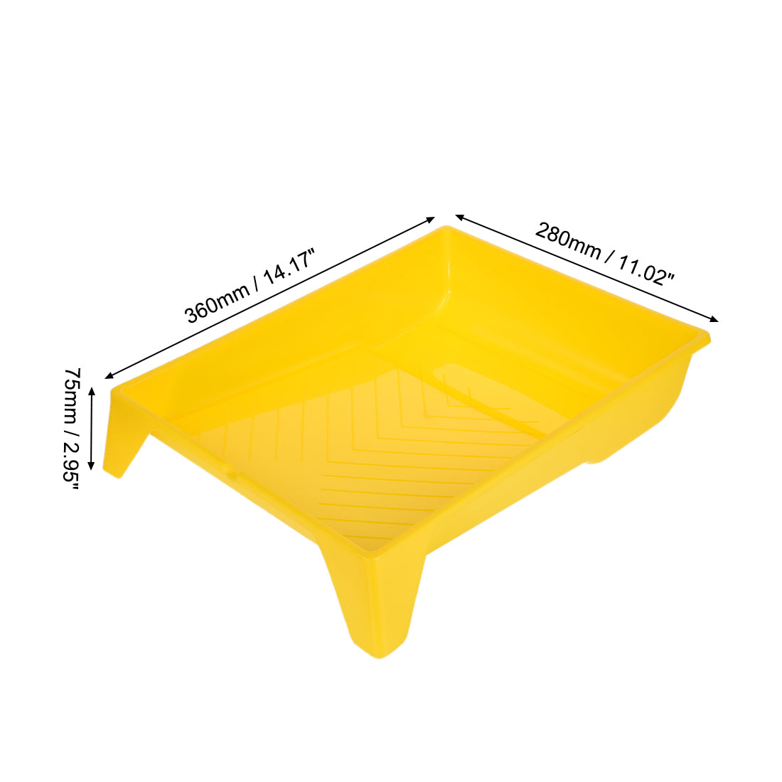 Harfington 9 Inch PP Paint Roller Tray, Built for 9-Inch Roller Brushes