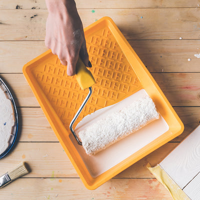 Harfington 9 Inch PP Paint Roller Tray, Built for 9-Inch Roller Brushes