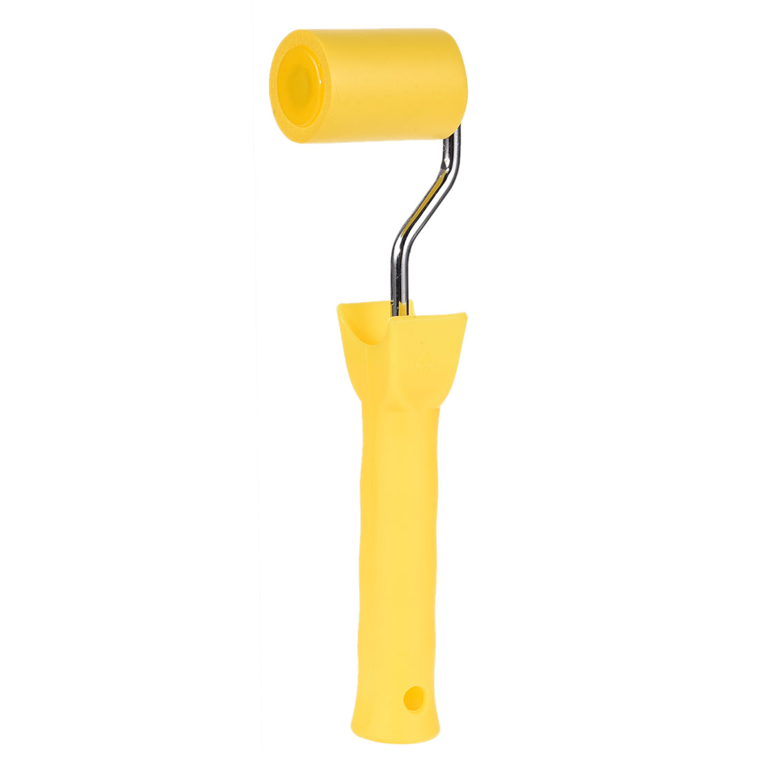 Harfington Nitrile Rubber Paint Roller Brush 2 Inch 5cm for Household Wall Painting Treatment with Plastic Handle Yellow