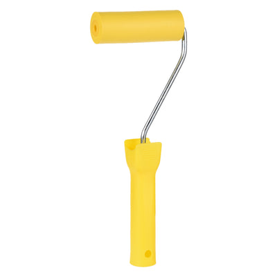 Harfington Nitrile Rubber Paint Roller Brush 4 Inch 10cm for Household Wall Painting Treatment with Plastic Handle